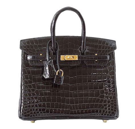 hermes 25cm birkin bag|hermes birkin 25 black crocodile.